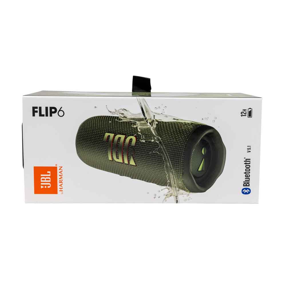 JBL Flip 6 Bluetooth Box in Grün JBL Flip 6 Bluetooth Box in Grün